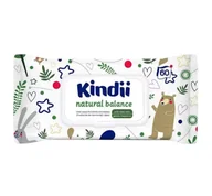 Chusteczki nawilżane - HARPER HYGIENICS Chusteczki Kindii Natural Balance x 60 szt - miniaturka - grafika 1