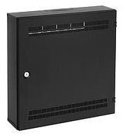 Szafa Solarix rozdzielacz SOHO LC-18 z listwami 2U, 4U a 11U 550x550x150mm czarny RAL9005 LC-18-55-15-B 86000561