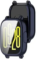 Akcesoria do smartwatchy - Bizon Etui z osłoną ekranu Case Watch Felipe do Xiaomi Redmi Watch 5 Active, niebieskie - miniaturka - grafika 1