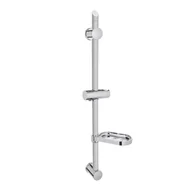 Akcesoria łazienkowe - Drążek natryskowy Kos Invena chrom - miniaturka - grafika 1