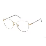 Okulary przeciwsłoneczne - Nina Ricci Damskie okulary przeciwsłoneczne Vnr316, błyszczące różowe złoto z niebieskimi częściami, UK 40, Błyszczące różowe złoto z niebieskimi częściami - miniaturka - grafika 1