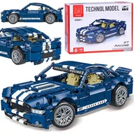Samoloty i helikoptery - Klocki techniczne 1428-elementów auto wyścigowe GT RACING ZA5308 - miniaturka - grafika 1