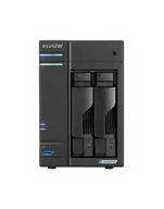 Serwery - Serwer plików Asustor LOCKERSTOR 2 AS6702T 2-bay, Intel Celeron N5105 Czterordzeniowy 2.0GHz, 4GB RAM DDR4. 4x M.2 PCIe (NVMe), 2x 2.5 GbE. 2x USB 3. - miniaturka - grafika 1