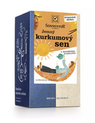 Herbata - Sonnentor - Drobny sen z kurkumy w porcjach BIO, 18 szt - miniaturka - grafika 1