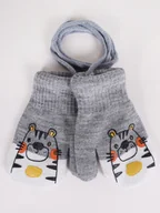 Rękawiczki dla dzieci - Rękawiczki Dziecięce Zimowe dla Dzieci Chłopięce z Jednym Palcem 14 cm - miniaturka - grafika 1