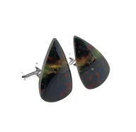 Spinki do mankietów i krawatów - Spinki do mankietów Heliotrop (S1029) [925] - miniaturka - grafika 1