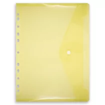 Penmate Teczka PP A4 z europerforacją żółta - Teczki i skoroszyty - miniaturka - grafika 1