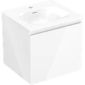 Szafki łazienkowe - Mexen Orio szafka łazienkowa 50 cm z umywalką Vela, 1 szuflada, biała połysk - 91A10-05047-1-BF00-W23M00 - miniaturka - grafika 1