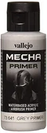 Kolejki i akcesoria - Vallejo Farba akrylowa Mecha Primer - Grey / 60ml Vallejo 73641 - miniaturka - grafika 1