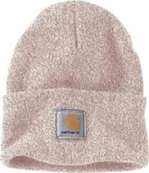 Czapki damskie - Carhartt Czapka Carhartt Acrylic Watch Hat Beanie Ash Rose - miniaturka - grafika 1