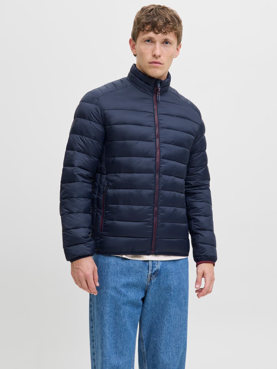 Jack&Jones męska kurtka puchowa JJEBRADLEY LIGHT PUFFER COLLAR NOOS 12280971 SKY CAPTIN-M