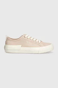 Pepe Jeans tenisówki PLS31557 damskie kolor różowy ALLEN BAND W - Trampki damskie - miniaturka - grafika 1