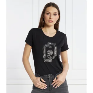 Liu Jo T-shirt | Regular Fit - Koszulki i topy damskie - miniaturka - grafika 1