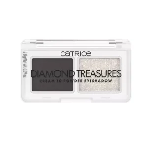 Catrice Diamond Treasures mini paletka cieni do powiek 030 Smokey Diamond 2,8 g - Cienie do powiek Catrice Diamond Treasures mini paletka cieni do powiek 030 Smokey Diamond 2,8 g - Cienie do powiek - miniaturka - grafika 1