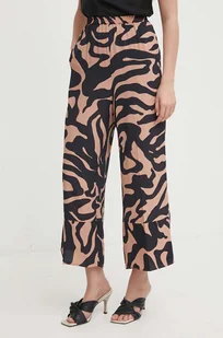Sisley spodnie damskie proste high waist - Spodnie damskie - miniaturka - grafika 1