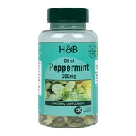 Suplementy naturalne - Holland & Barrett, Oil of Peppermint 200 mg, 120 kaps. - miniaturka - grafika 1