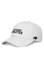 Czapki i chusty sportowe męskie - New Balance Czapka z daszkiem LAH51014SST Biały - miniaturka - grafika 1