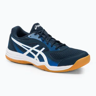 Buty do squasha męskie ASICS Upcourt 5 french blue/white - Buty sportowe męskie - miniaturka - grafika 1