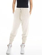 Spodnie damskie - Replay Damskie spodnie z dzianiny, 002 Masło, L - miniaturka - grafika 1