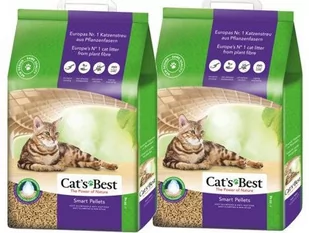 JRS Cats Best Nature Gold - Żwirek Dla Kotów Długowłosych 2x20l - Żwirek dla kotów - miniaturka - grafika 1