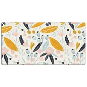 Podkładki na biurko - Mata ochronna na biurko Pastelowe kwiaty 120x60 cm, Dywanomat - miniaturka - grafika 1