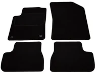 Dywaniki samochodowe - Citroen DS3 i DS3 Cabrio 03/2010-06/2015r. - Czarne dywaniki welurowe w jakości Economy - miniaturka - grafika 1