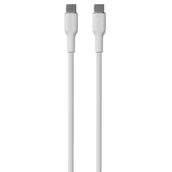 Kable USB - Kabel USB Typ-C - USB Typ-C PURO Icon Soft Cable 1.5 m Biały - miniaturka - grafika 1