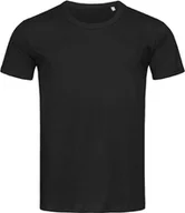 Koszulki męskie - Koszulka męska Stedman ST9000 Crew Neck Ben - Kolor: Black Opal - Rozmiar: S - miniaturka - grafika 1