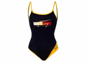 Tommy Hilfiger Body Damskie Navy Uw0Uw02830 Dw5 S - Stroje kąpielowe - miniaturka - grafika 1