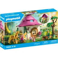 Klocki - Playmobil Przytulny dom wróżek i złoty jednorożec 71838 - miniaturka - grafika 1
