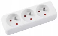 Listwy zasilające - OFFICE PRODUCTS Przedłużacz OFFICE PRODUCT, 3 gniazda, 1,5m, z uziemieniem, biały 13113121-14 - miniaturka - grafika 1