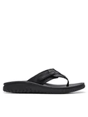 Klapki i japonki męskie - Clarks Japonki Wesley Sun 26176988 Czarny - miniaturka - grafika 1