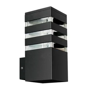 Kinkiet zewnętrzny Teksas 1x E27 grafitowy Goldlux - Lampy ogrodowe - miniaturka - grafika 1