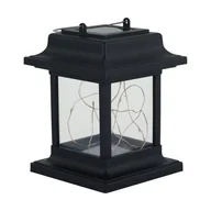 Lampy ogrodowe - Lampa solarna Fred LED 14 0,05W WW czarny STRÜHM - miniaturka - grafika 1