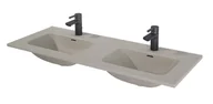 Umywalki - Elita Skappa umywalka 120,8x46 cm meblowa podwójna fume mat 146072 - miniaturka - grafika 1