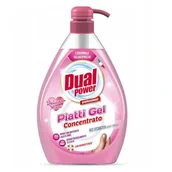 Płyny do naczyń - Dual Power  Delikatne dłonie - Koncentrat do mycia naczyń (1L) 0DCD-8s603611 - miniaturka - grafika 1