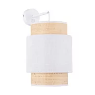 Lampy ścienne - BOHO NEW WHITE KINKIET 1 PŁ - miniaturka - grafika 1