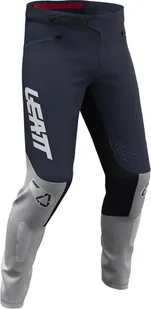 Dziecięce spodenki rowerowe Leatt MTB Gravity 4.0, niebieskie/białe, M - Spodenki rowerowe - miniaturka - grafika 1