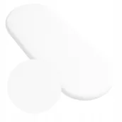 Prześcieradła dla dzieci - CZAS BOBASA PRZEŚCIERADŁO DO WÓZKA KOŁYSKI GONDOLI BAWEŁNIANE BIAŁE - miniaturka - grafika 1