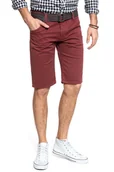 Spodenki męskie - Męskie szorty jeansowe Mustang 5 POCKET SHORT W29 - miniaturka - grafika 1