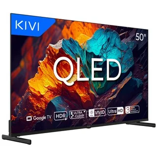 Telewizor KIVI 50U720QB 50" QLED 4K - Telewizory - miniaturka - grafika 1