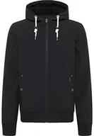 Bluzy męskie - keepsuwarm Męska bluza softshell, czarny, XL - miniaturka - grafika 1