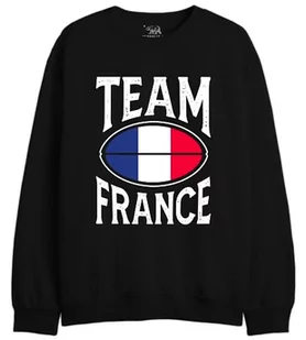 Republic Of California "Team France. UXREPCZSW028 Bluza męska, biała, rozmiar L, biały, L - Bluzy męskie - miniaturka - grafika 1