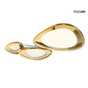 MOOSEE lampa sufitowa / plafon CELL 3 złota MSE1501100508 - Lampy sufitowe - miniaturka - grafika 1
