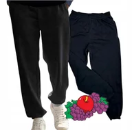 Dresy męskie - SPODNIE DRESOWE MĘSKIE FRUIT OF THE LOOM bawełna lekkie sportowe 40 42 L - miniaturka - grafika 1