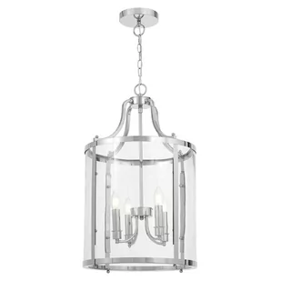 Ascona lampa wisząca chrom LDP 1226-4 (CHR) Lumina Deco - Lampy sufitowe - miniaturka - grafika 1