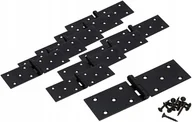 Inne mocowania - 10X Zawias 150Mm Budowlany Splatany Skrzynie Drzwi - miniaturka - grafika 1