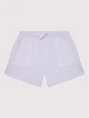 Spodenki damskie - Guess Szorty sportowe J2GD01 KB4O0 Fioletowy Regular Fit - miniaturka - grafika 1