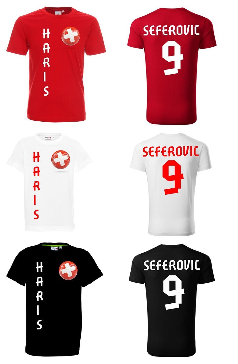 Koszulka Szwajcaria Haris SEFEROVIC 9