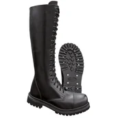 Odzież taktyczna i umundurowanie - Buty BRANDIT Glany Phantom 20 Dziurek Czarne  42 - miniaturka - grafika 1